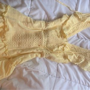 Francescas collection Audrey Parks Detail Mini Dress